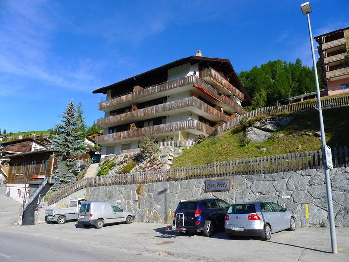 Ferienwohnung für 4 Personen, mit Balkon in Grächen