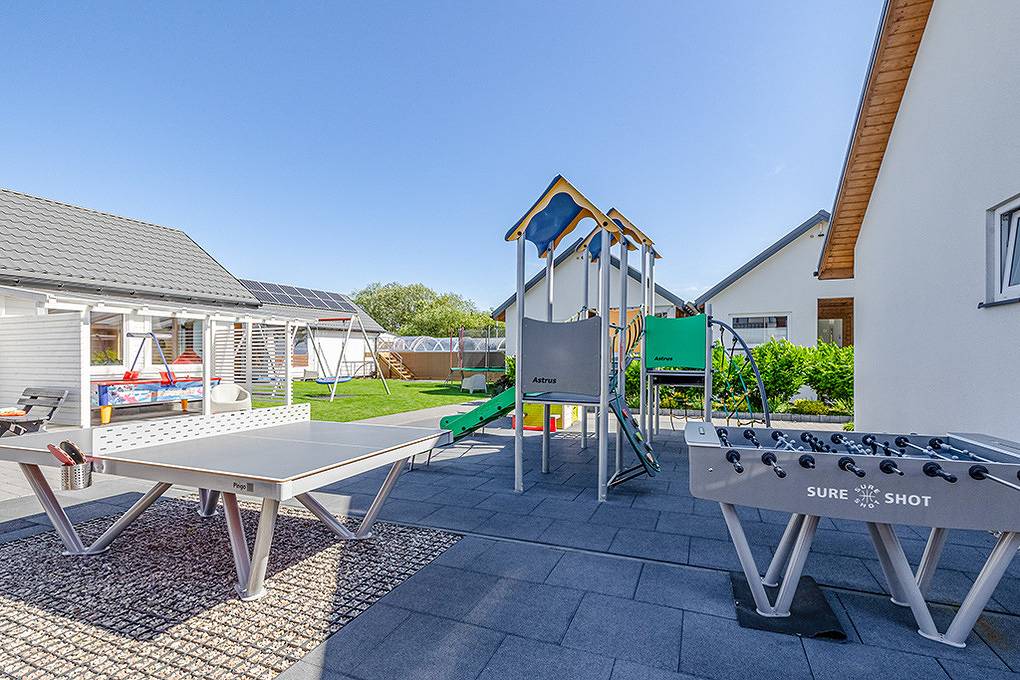 Ferienhaus Monika m. 1 Terrasse auf Anfrage in Sarbinowo, Powiat Koszaliński