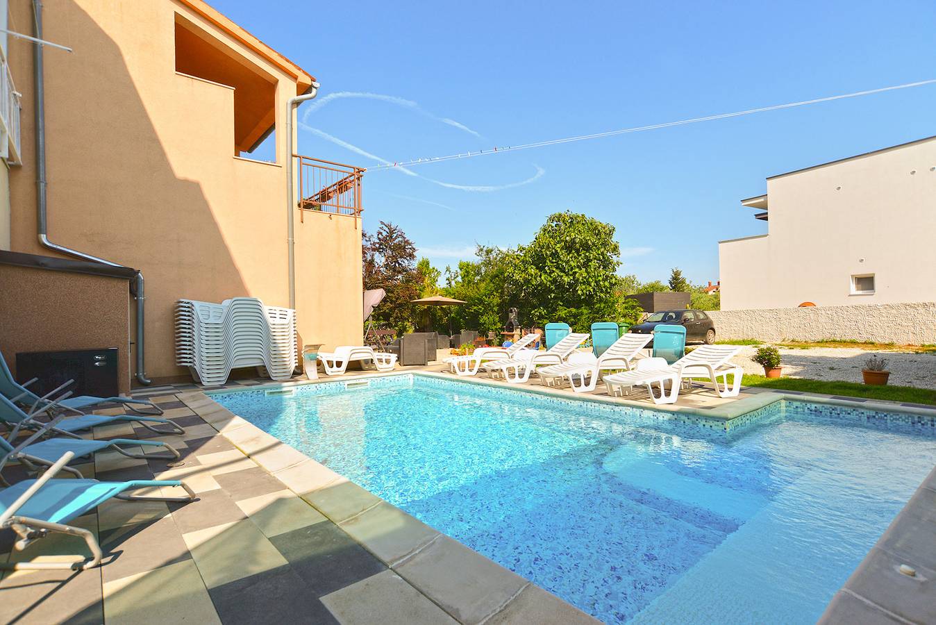 Appartamento intero, Appartamento vacanze per 5 persone con piscina in Fazana, Costa meridionale dell´Istria