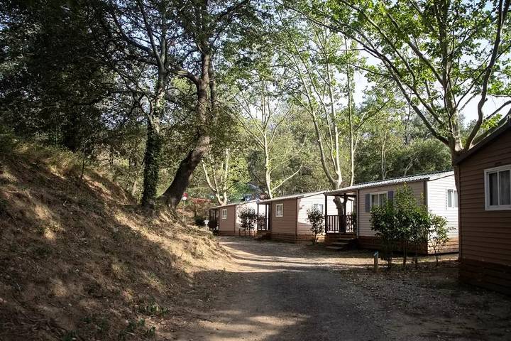 Mobil home pour 4 personnes, avec terrasse et piscine à Vinça - 4