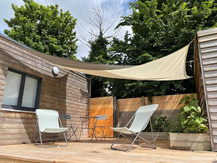 Gîte pour 2 personnes, avec vue et jardin à Étréham
