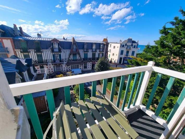 Gîte pour 2 personnes, avec balcon et vue dans Office de Tourisme de Villers sur Mer