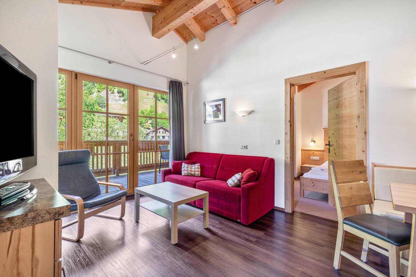Ganze Wohnung, Ferienwohnung 'Stockinger' mit Bergblick, Gemeinschaftsgarten und Wi-Fi in Großarl, Ski Amadé