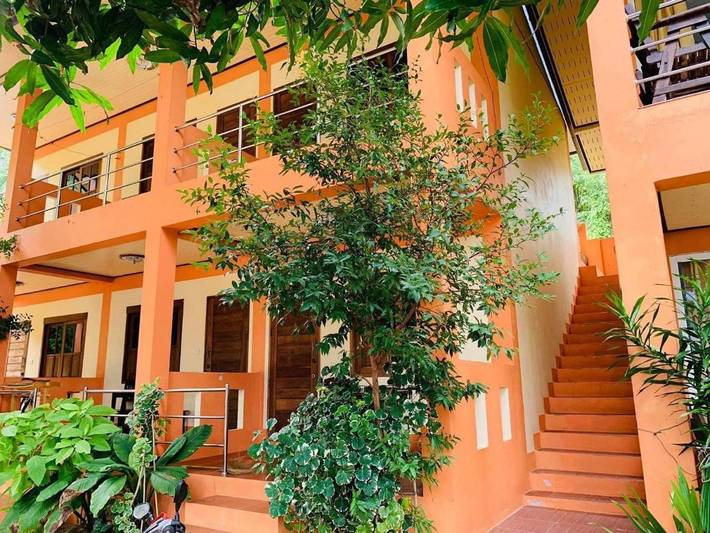 Maison d’hôte pour 2 personnes, avec jardin et vue dans Ko Phangan