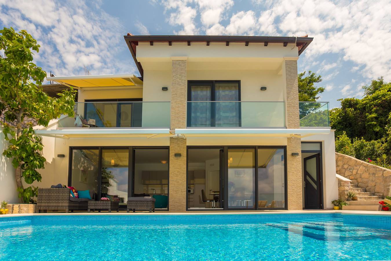 Villa für 6 Personen mit Terrasse in Zaton, Grad Dubrovnik