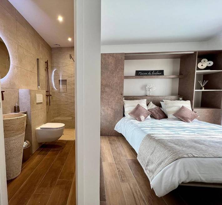 Chambre d’hôte pour 2 personnes, avec piscine ainsi que vue et jardin à Mougins - 4