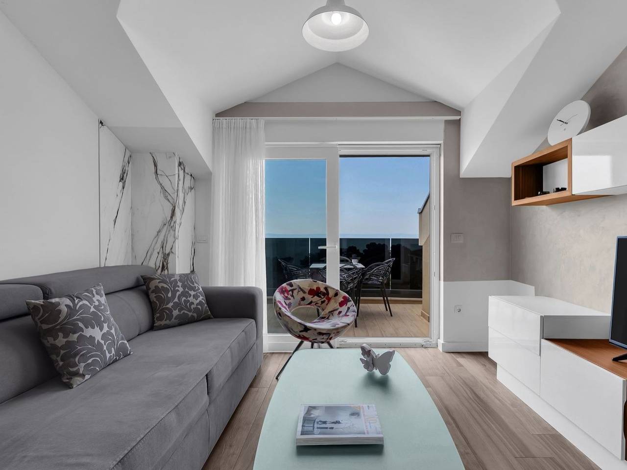 Hel leilighet, Brotis - apartment with sea view in Promajna, Makarska Riviera