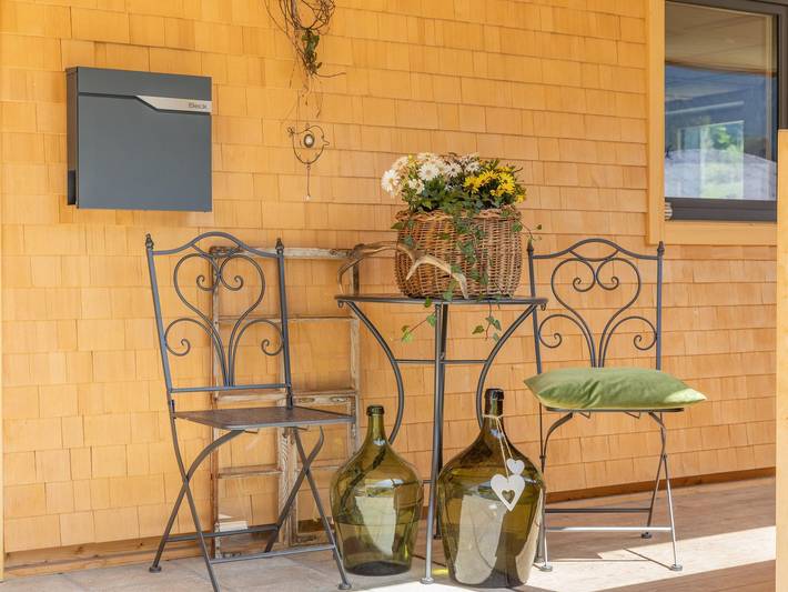 Ferienwohnung für 4 Personen, mit Garten und Balkon, kinderfreundlich in Brand - 2