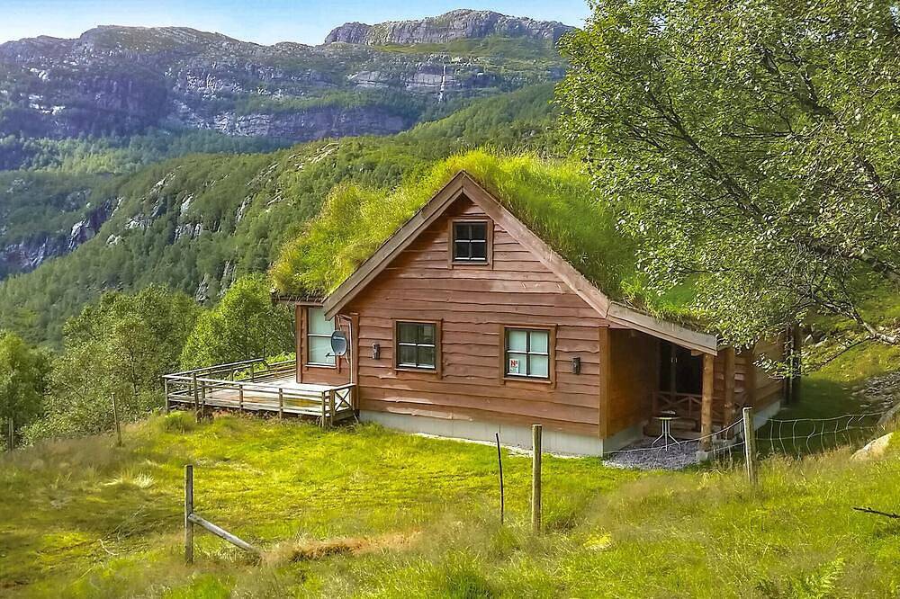 Tolles Haus in Vikeså mit Seeblick in Bjerkreim