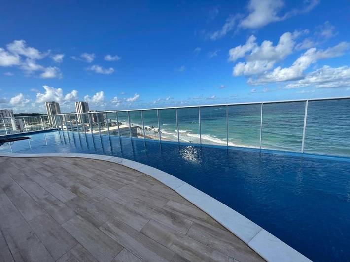 Casas e apartamentos de temporada para 2 pessoas, com piscina e terraço e ainda vista em Cruz das Almas