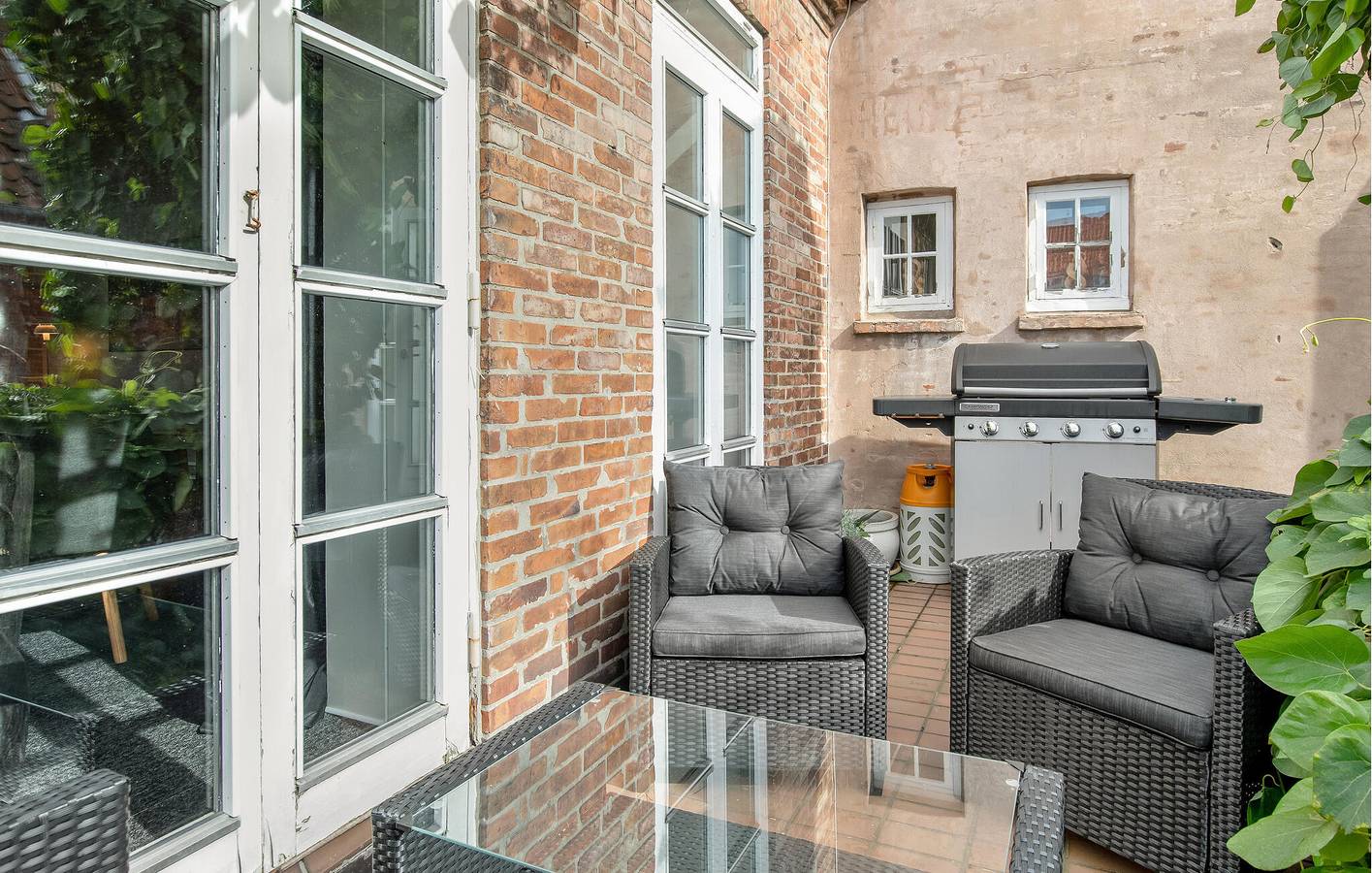 Ganze Ferienwohnung, Ferienwohnung für 9 Personen mit Terrasse in Rønne, Bornholm