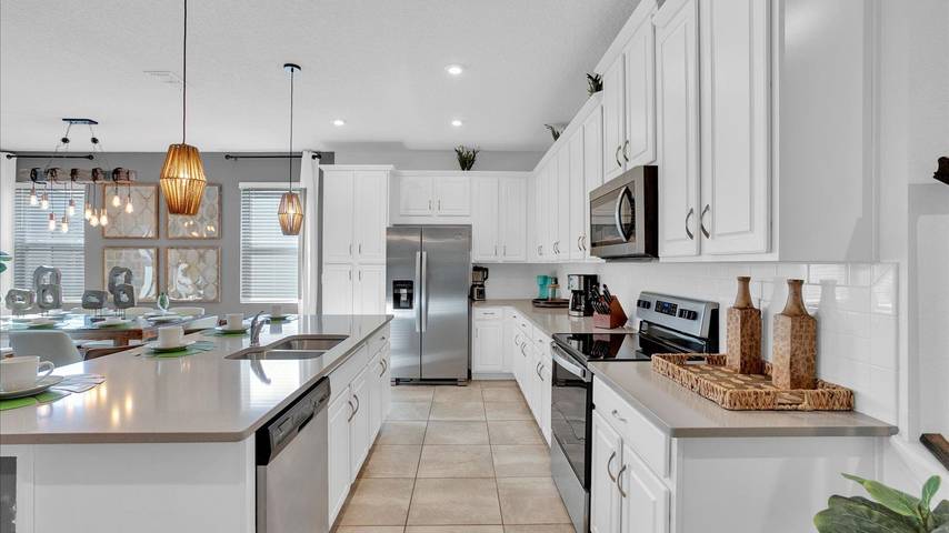 Luxury Contemporary Style Townhome on Solara Resort, Orlando Townhome 6279 in Osceola County