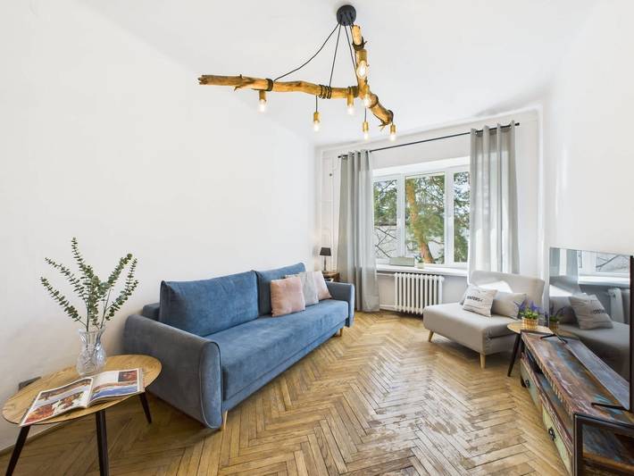 Studio dla 3 osób, Dla rodziny w Bielany (Warszawa)