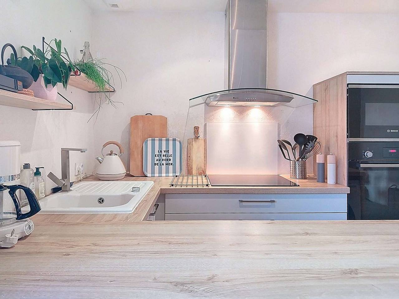 Maison de charme 3* à Étel, confort moderne et jardin paisible in Étel, Côte des Mégalithes