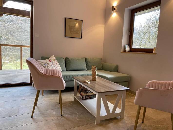 Gîte pour 6 personnes, avec vue et terrasse à Vielle-Louron - 3