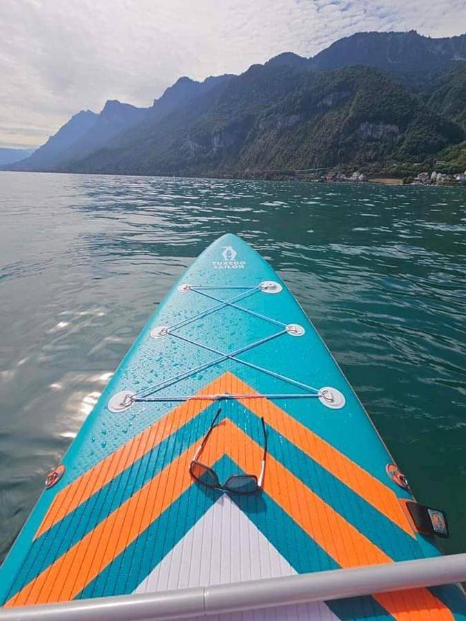 Lake View Lakefront Beach Lake Geneva Geneva Paddle in Meillerie, Région de Thonon-les-Bains