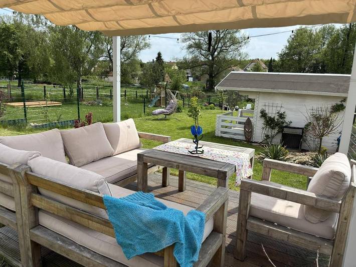 Ferienhaus für 6 Personen, mit Terrasse und Garten sowie Ausblick im Leipziger Neuseenland - 3