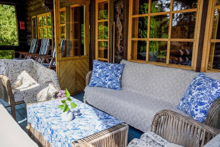 Ferienhaus für 6 Personen, mit Whirlpool und Garten sowie Sauna - 1