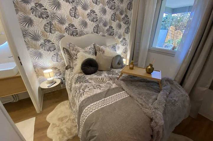 Gîte pour 3 personnes, avec piscine et jardin, animaux acceptés à Blagnac - 4