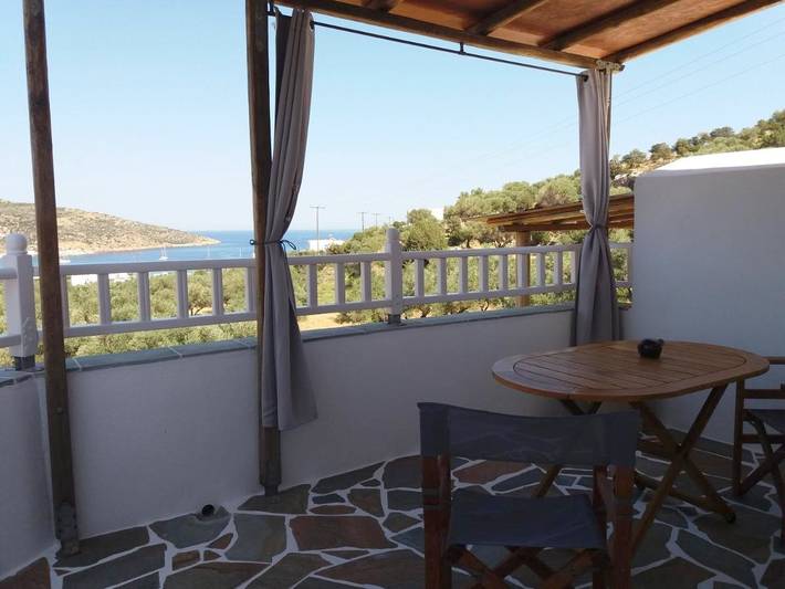 Gîte pour 2 personnes, avec vue et terrasse dans Platis Gialos Sifnos - 4