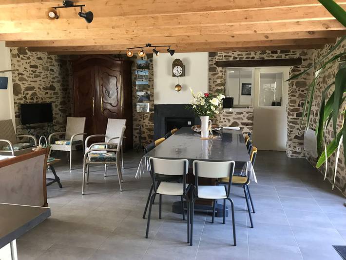 Gîte pour 11 personnes, avec terrasse et jardin, animaux acceptés en Loire-Atlantique - 3