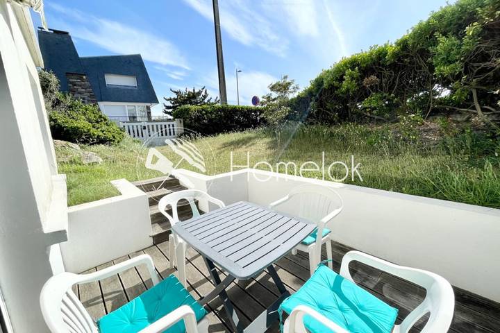 Appartement de vacances pour 4 personnes, avec jardin, adapté aux familles à Ploemeur