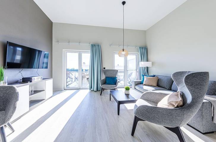 Ferienwohnung für 2 Personen, mit Sauna und Balkon in Wustrow