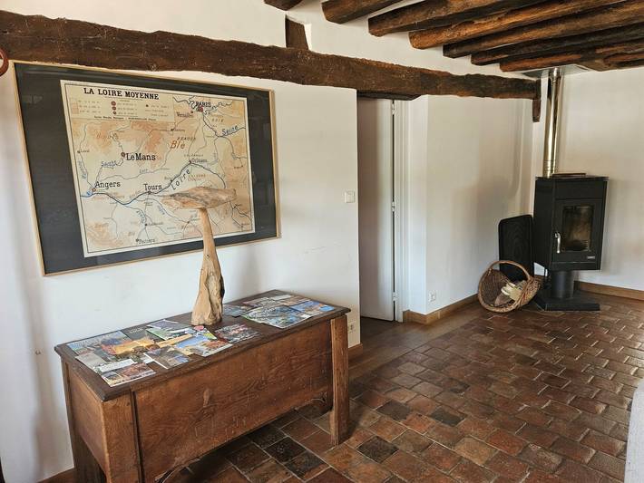 Maison de vacances pour 14 personnes, avec piscine ainsi que jardin et vue, animaux acceptés dans le Loir-et-Cher - 3