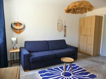 Gîte pour 2 personnes, avec terrasse dans Port De Cassis