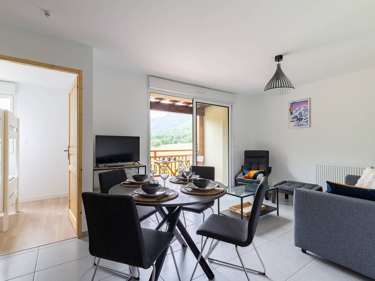 Appartement entier, Appartement 4 personnes proche lac de Génos in Génos, Pyrénées