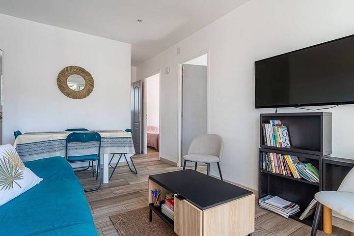 Gîte pour 4 personnes, avec balcon dans Plage de La Garonne - 4