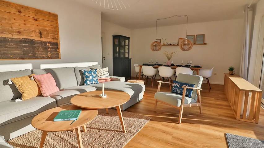 Ferienhaus für 8 Personen, mit Garten auf Langeoog