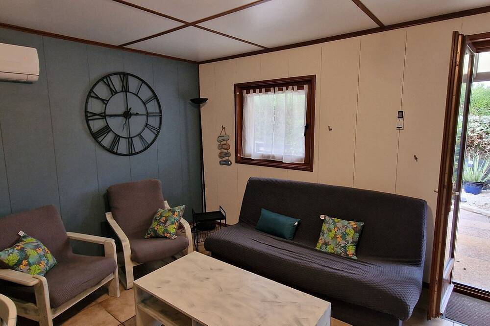 Villa dans village vacances (2 complexes aquatiques, boules..) à 500m de la mer in Portiragnes Plage, Vias