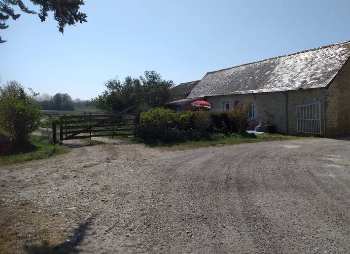 Gîte pour 2 personnes, avec Terrasse à Sainte-Marie-du-Mont