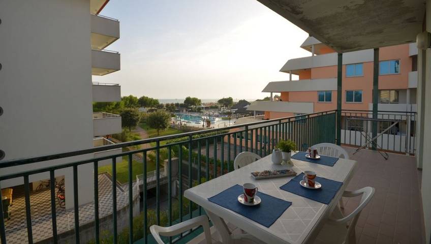 Appartement de vacances pour 8 personnes, avec balcon et vue sur l’océan - 1