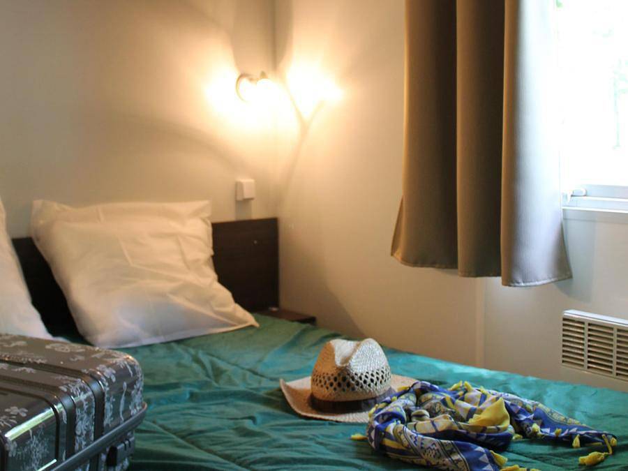 Camping Les Acacias - Mobile home 4 persons - Relaxing cottage in La Ville-aux-Dames, Tours region
