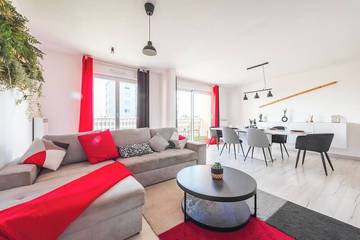 Gîte pour 7 personnes, avec balcon à Lingolsheim