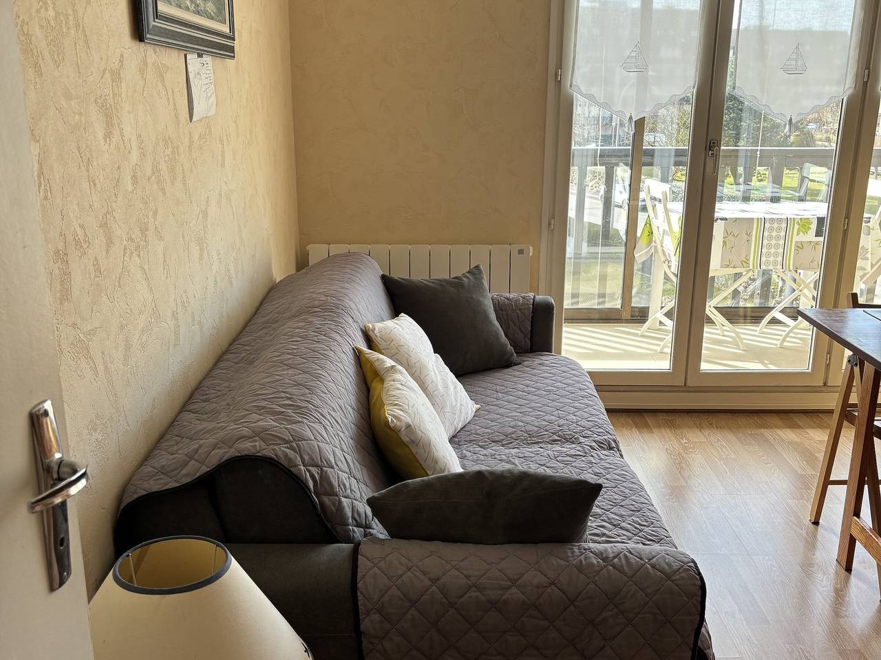 Appartement entier, Appartement 2 Pièces avec Loggia Vue Mer et Parking, Près de la Plage in Villers-sur-Mer, Région de Lisieux