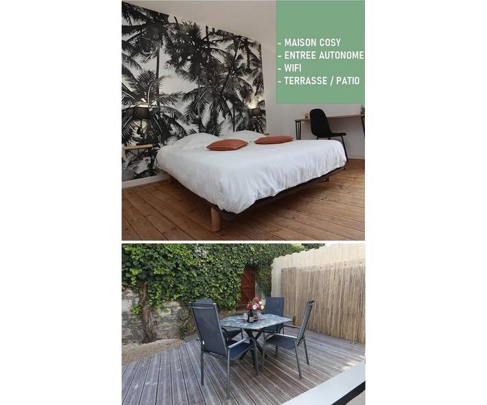 Maison de vacances pour 4 personnes, avec jardin