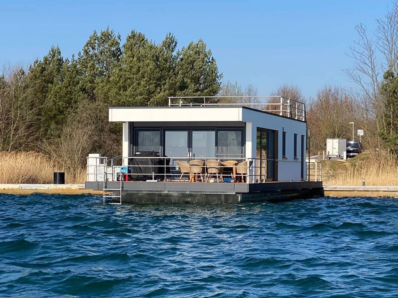 Hausboot Seensucht in Laasow, Vetschau