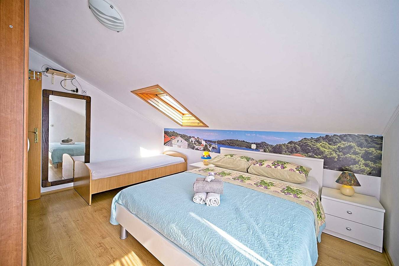 Ganze Wohnung, Matana Pomena - A3 Apartment mit 1 Schlafzimmer, Balkon und Parkblick in Pomena, Mljet