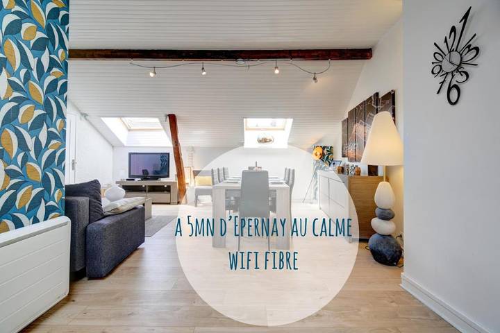 Gîte pour 5 personnes à Chouilly