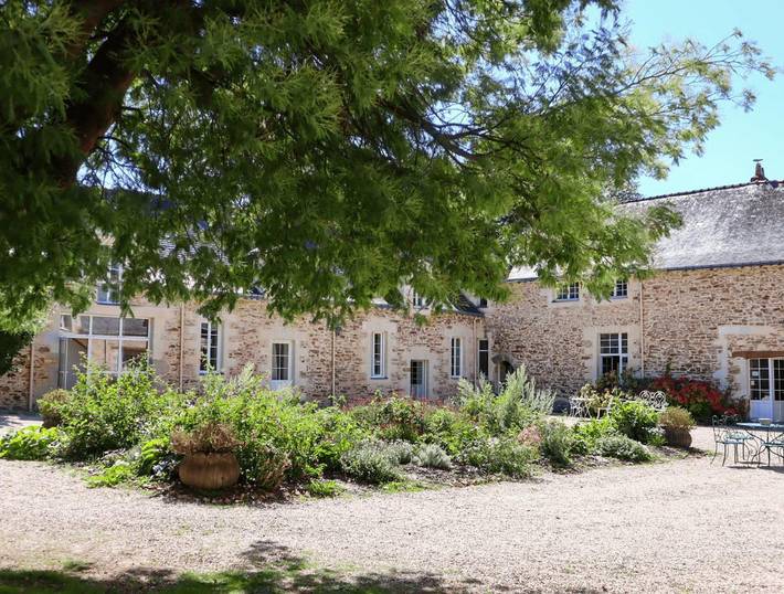 Gîte pour 6 personnes, avec vue et jardin à Héric