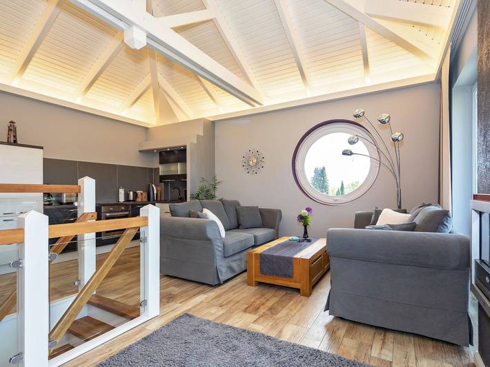 Ferienhaus für 2 Personen, mit Sauna und Garten sowie Seeblick und Ausblick in Heringsdorf