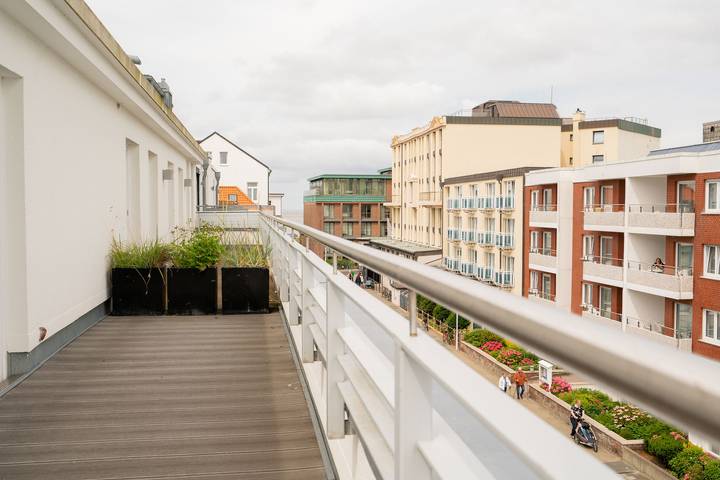 Ferienwohnung für 6 Personen, mit Ausblick und Balkon auf Norderney - 3