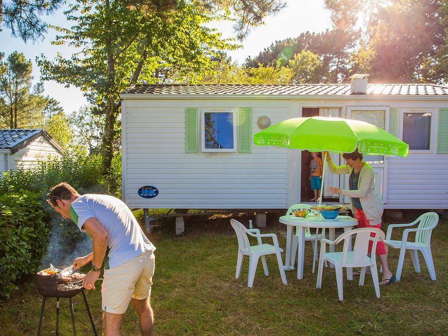 Camping Sites et Paysages - Le Panoramic  - Mobilhome 4 personas - Terraza New-Irm 29m² (2 Ch) in Telgruc-sur-Mer, Iroise