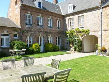 Chambre d’hôte pour 3 personnes, avec jardin à Eu