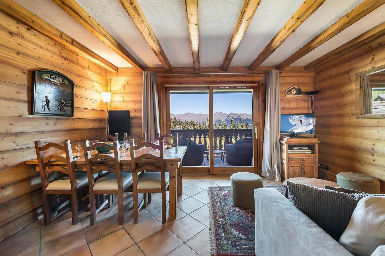 Geheel appartement, Résidence les Balcons de Pralong - Appartement 4 kamers 6 personen (B10) in Courchevel 1850, Saint-Bon-Tarentaise