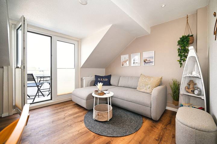Ferienwohnung für 3 Personen, mit Balkon in Büsum