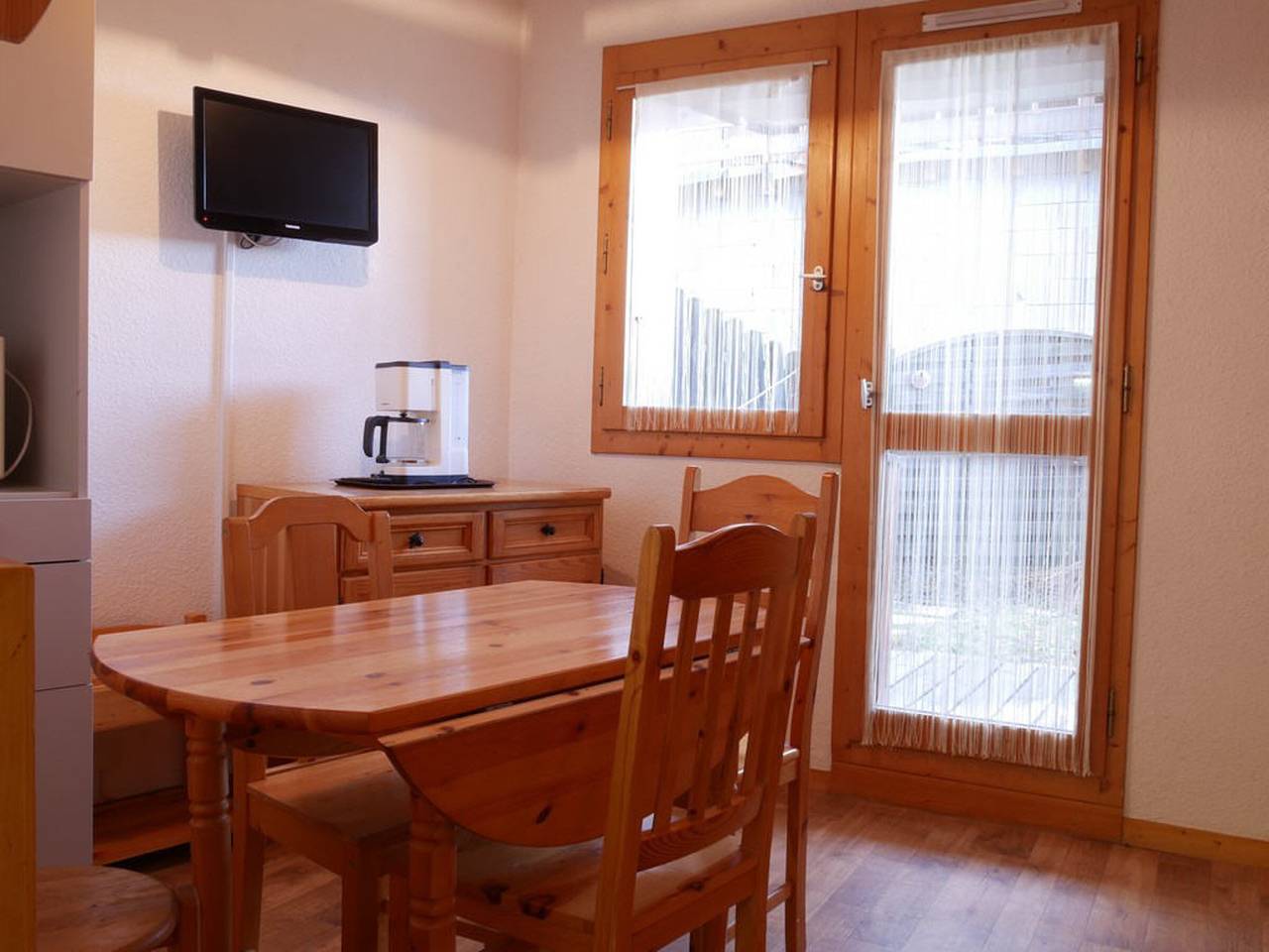 Estudio entero, Estudio renovado para 2 personas con terraza, a 2 min de pistas, Montchavin La Plagne in La Plagne, Bellentre